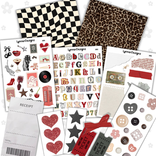 JJ004 - Junk Journal Kit