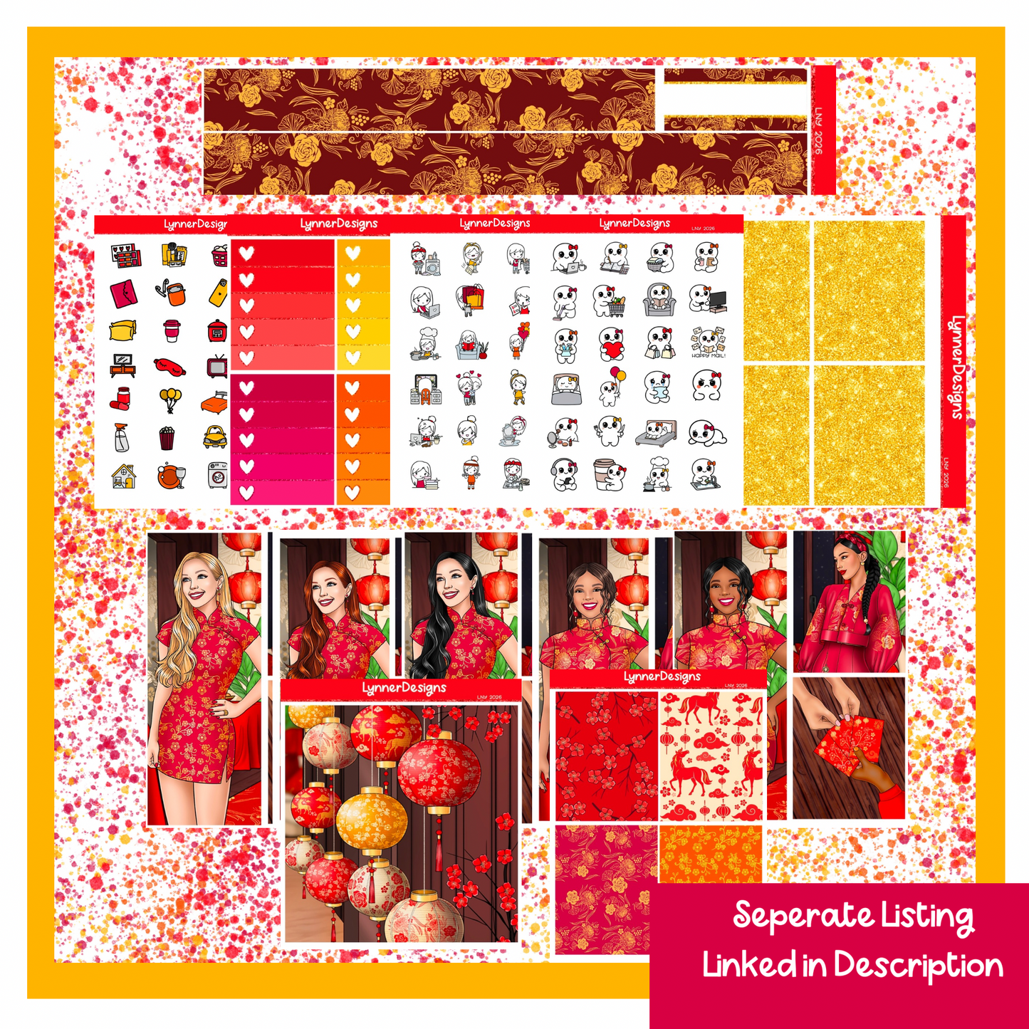 LNY 2026 - Vertical Weekly Kit