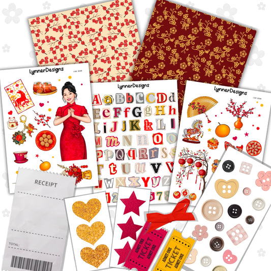 LNY 2026 - Junk Journal Kit