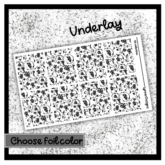 126 Valentine - Underlays