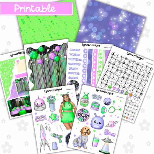 Printable - Intergalactic Journaling Kit