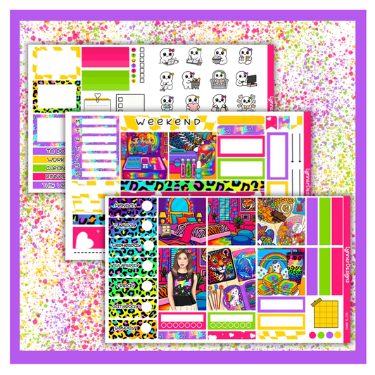 90’s Era - Hobonichi Cousin Weekly Kit