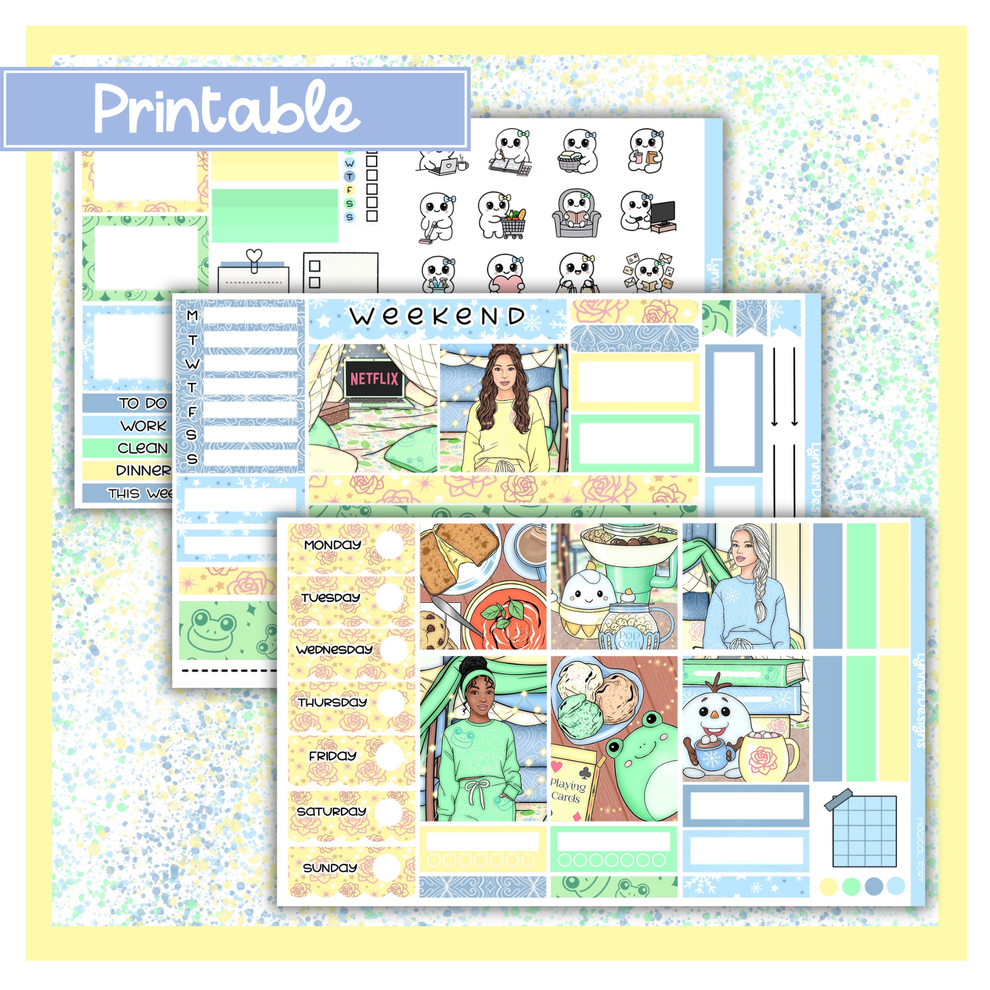Printable - Magical Fort Hobonichi Cousin Weekly Kit – LynnerDesigns