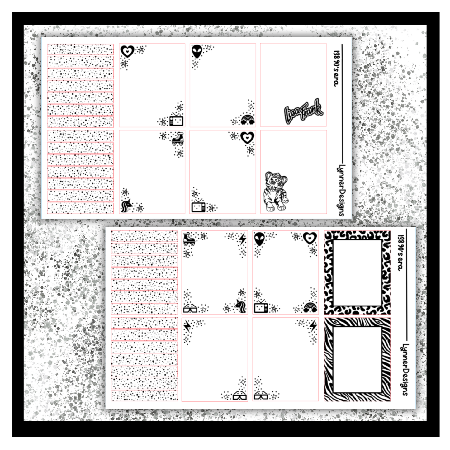 Printable - 138 90’s Era Foil Pack