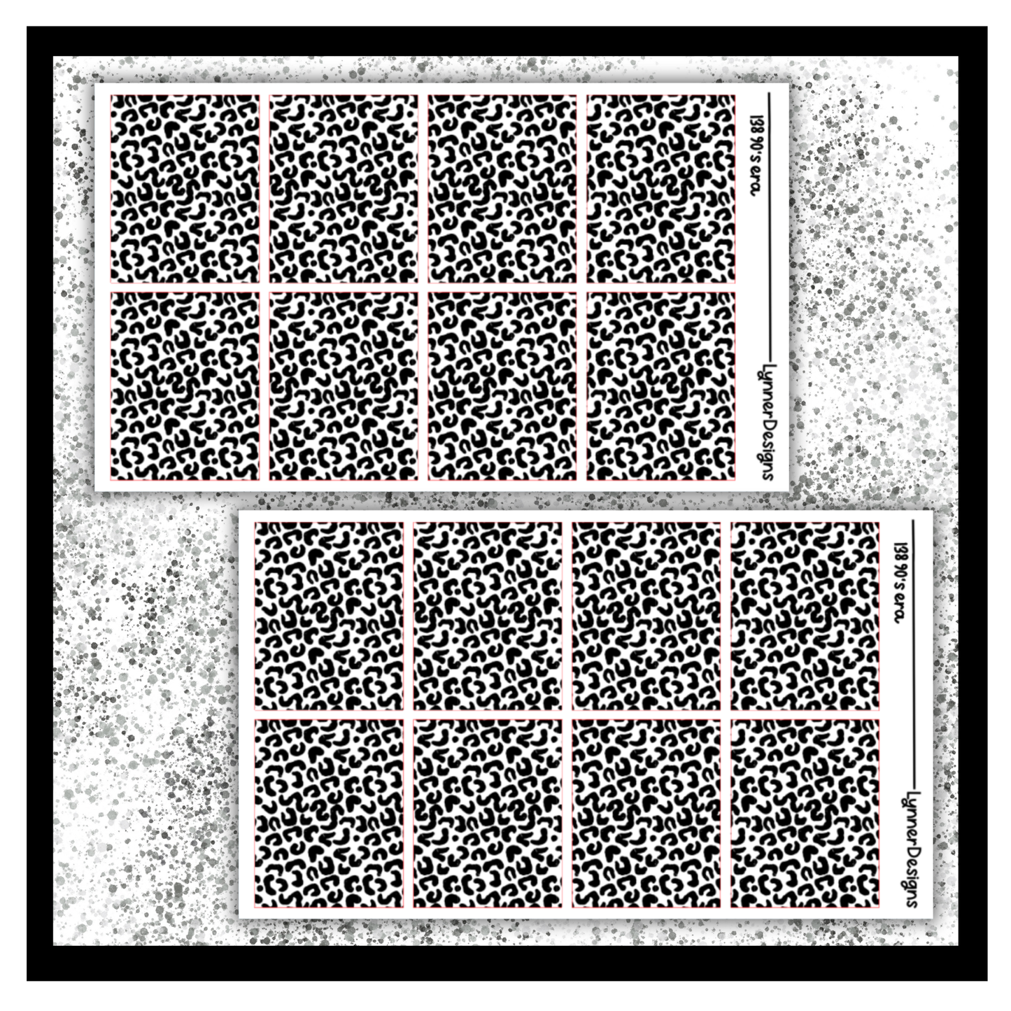 Printable - 138 90’s Era Foil Pack