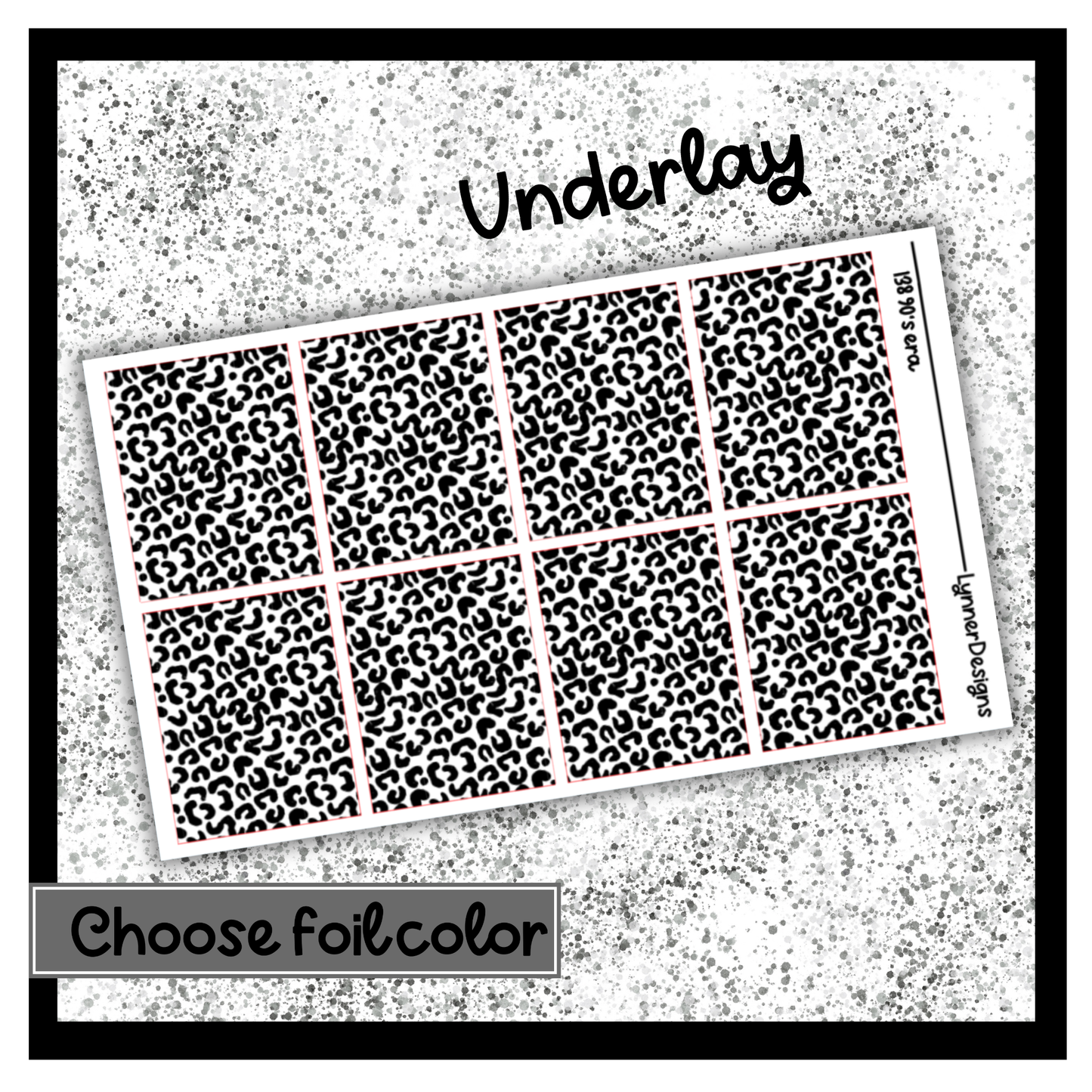 138 90’s Era - Underlays