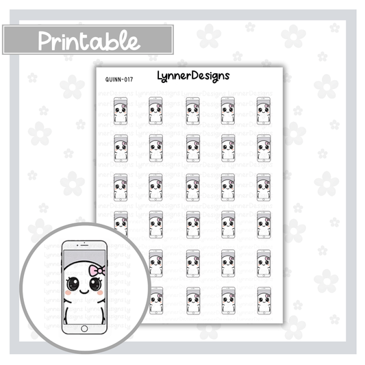 Printable - Quinn 017 - FaceTime