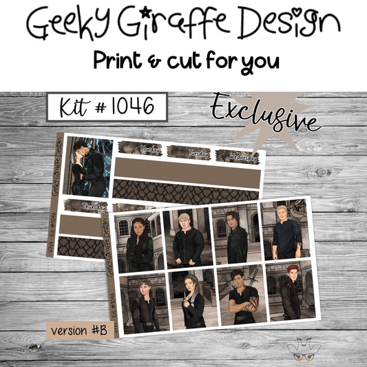 Geeky Giraffe Design kit 1046 B - MUST buy printable from her shop first