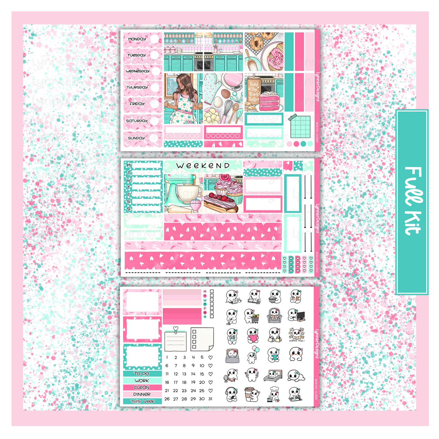 Baking Class - Hobonichi Cousin Weekly Kit