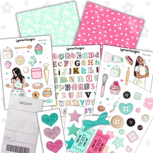 Baking Class - Junk Journal Kit