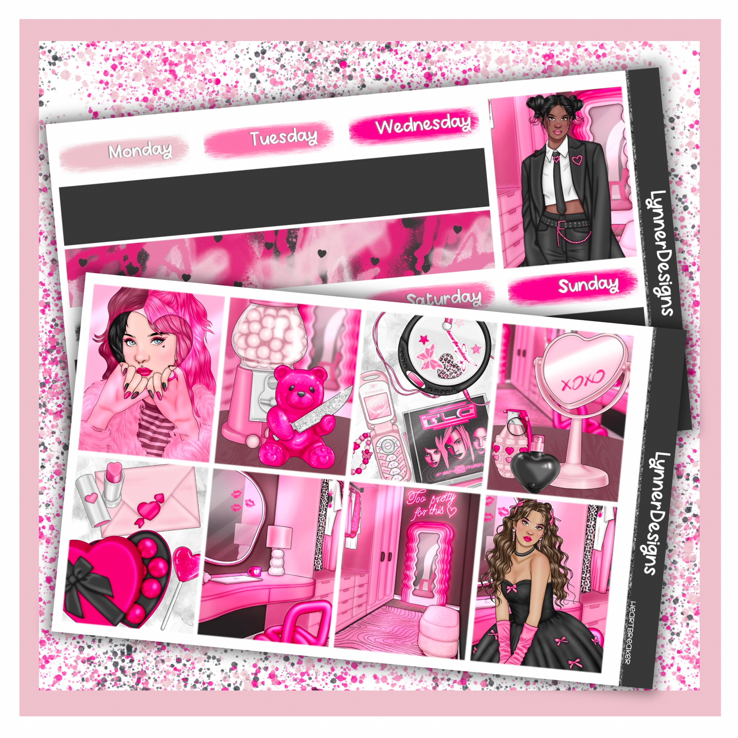 Heartbreaker - Vertical Weekly Kit