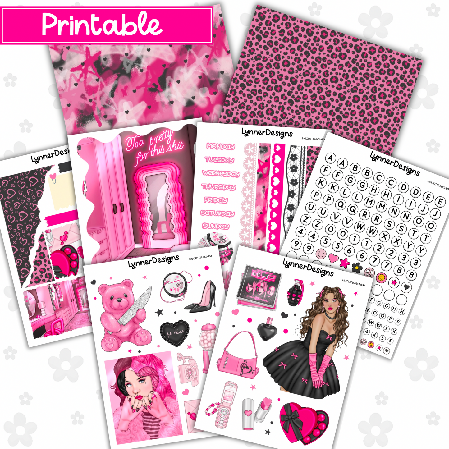 Printable - Heartbreaker Journaling Kit