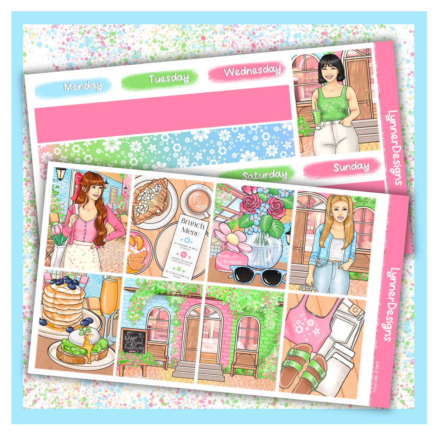 Girls Brunch - Vertical Weekly Kit