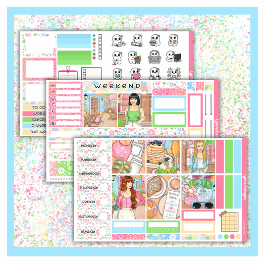 Girls Brunch - Hobonichi Cousin Weekly Kit