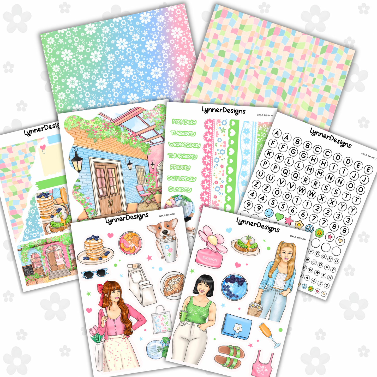 Journaling Kit - Girls Brunch