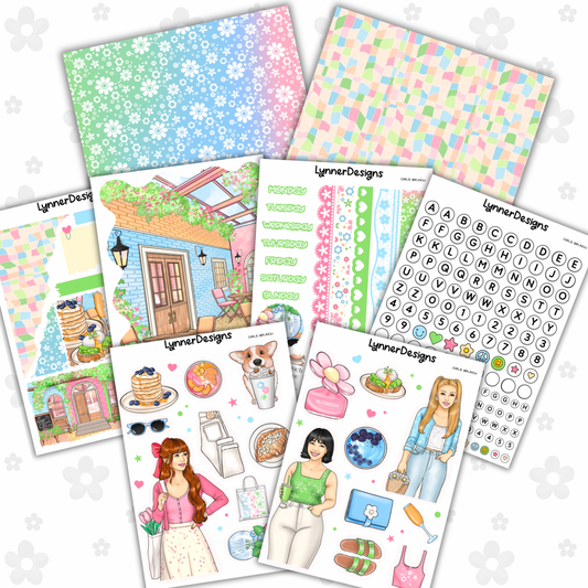 Journaling Kit - Girls Brunch
