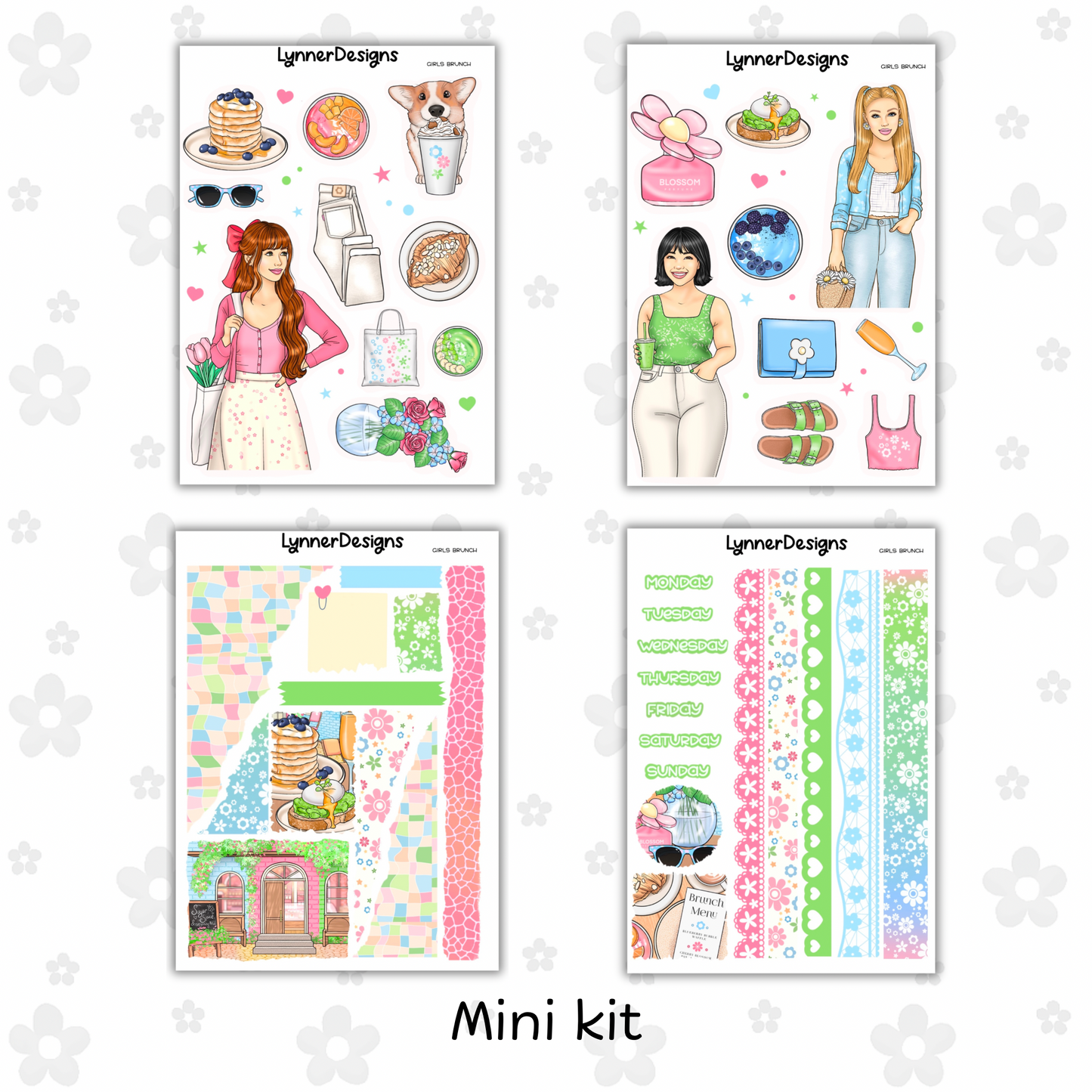 Journaling Kit - Girls Brunch