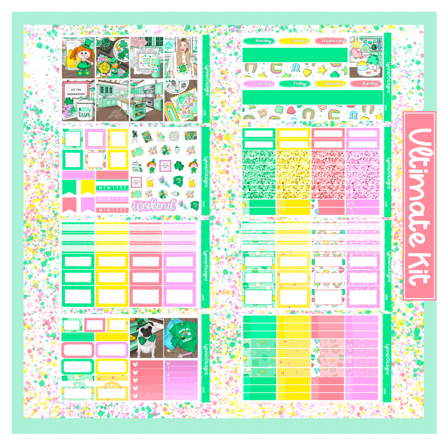 Printable - Lucky Weekly Kit