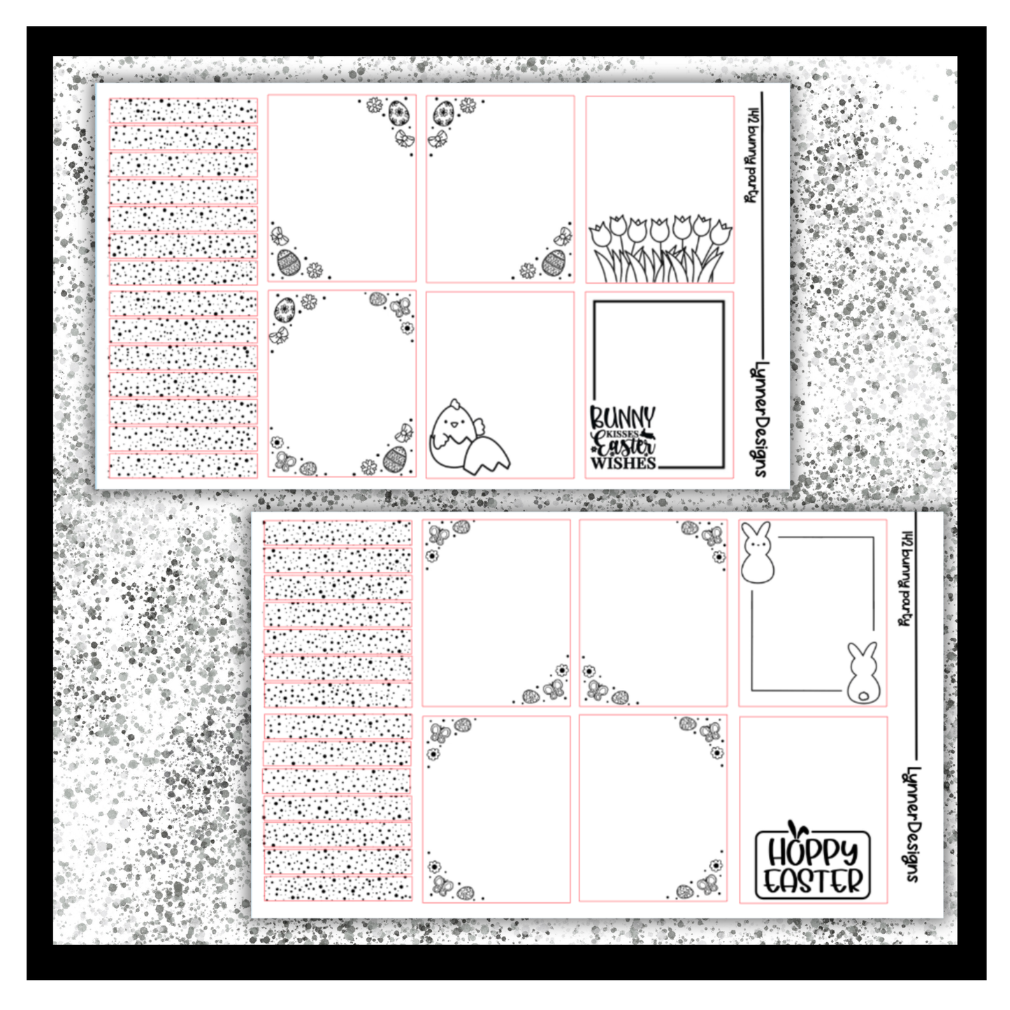 Printable - 142 Bunny Party Foil Pack