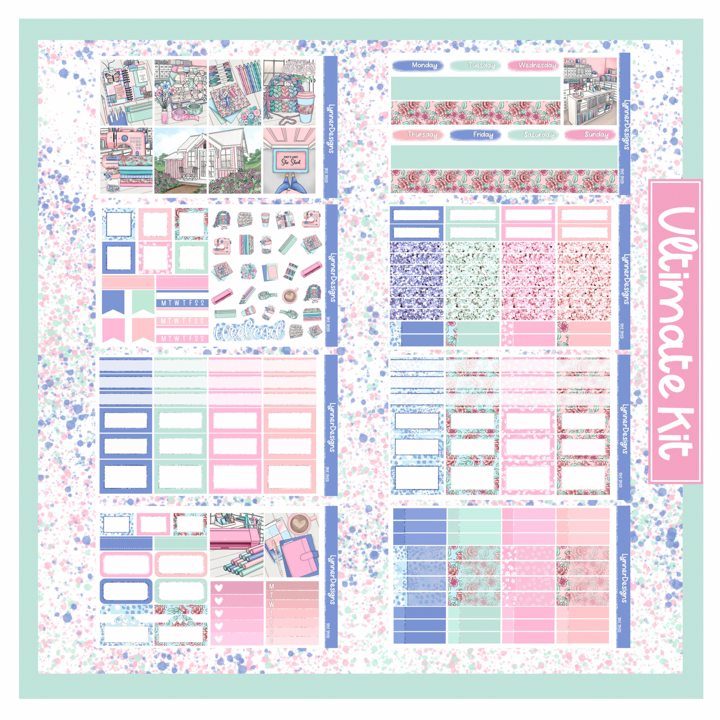 Printable - She Shed Weekly Kit