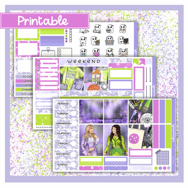 Printable - Hey Now Hobonichi Cousin Weekly Kit – LynnerDesigns
