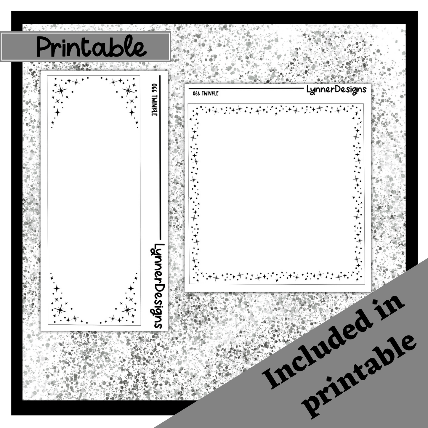 Printable Twinkle 066 Foil Pack