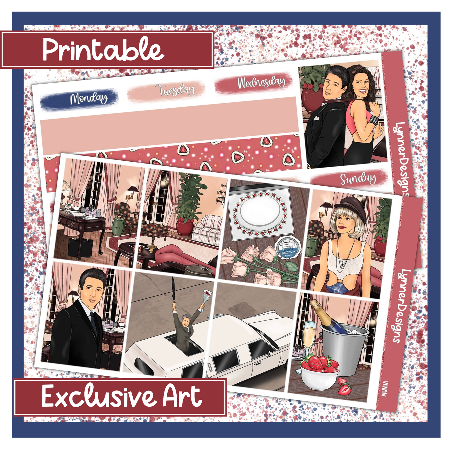 Printable - Vivian Weekly Kit