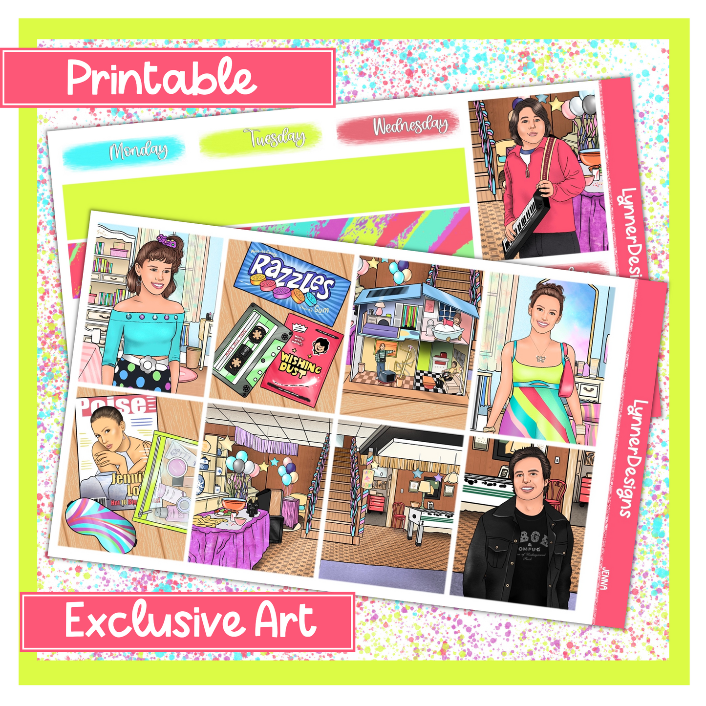 Printable - Jenna Weekly Kit