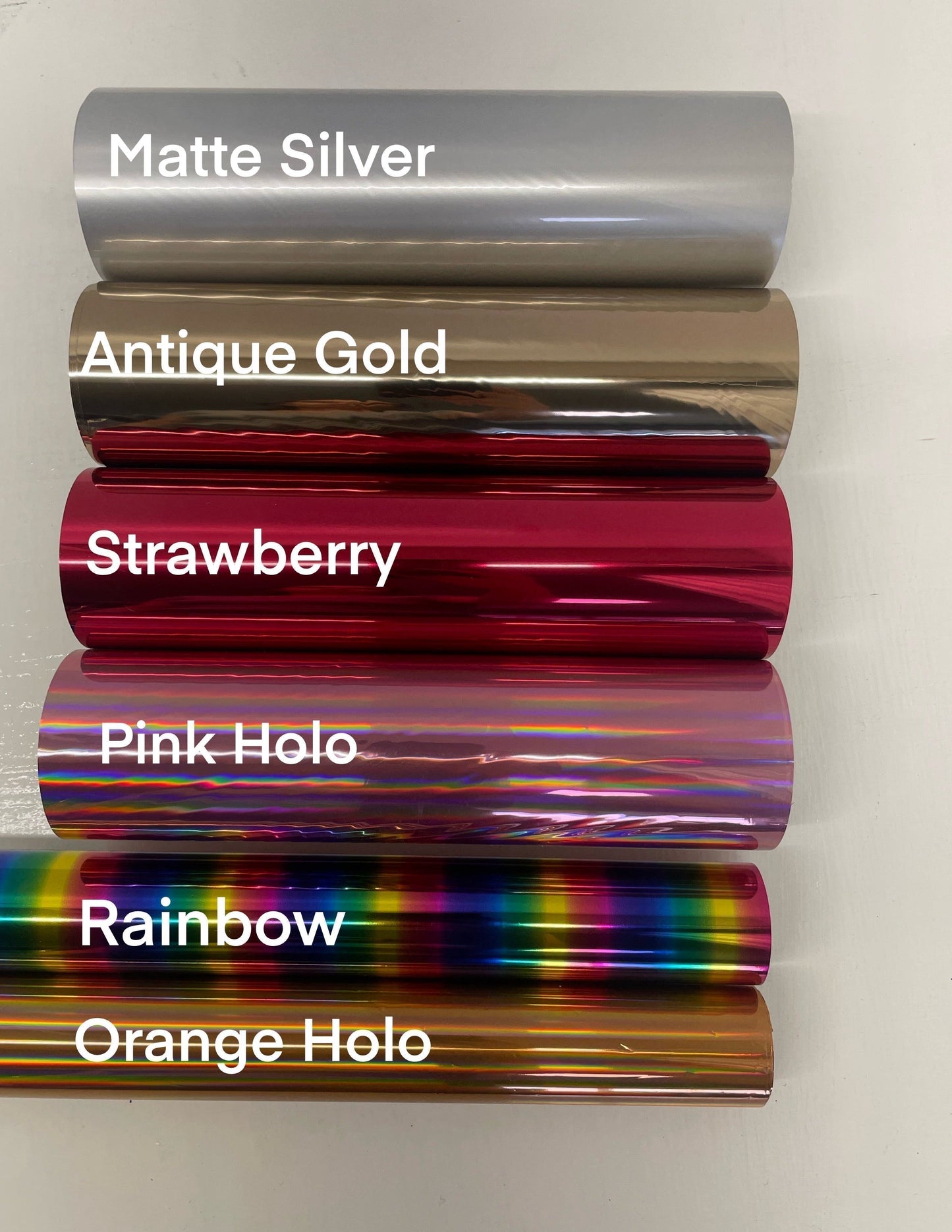 Days of the Week - Choose Foil Color