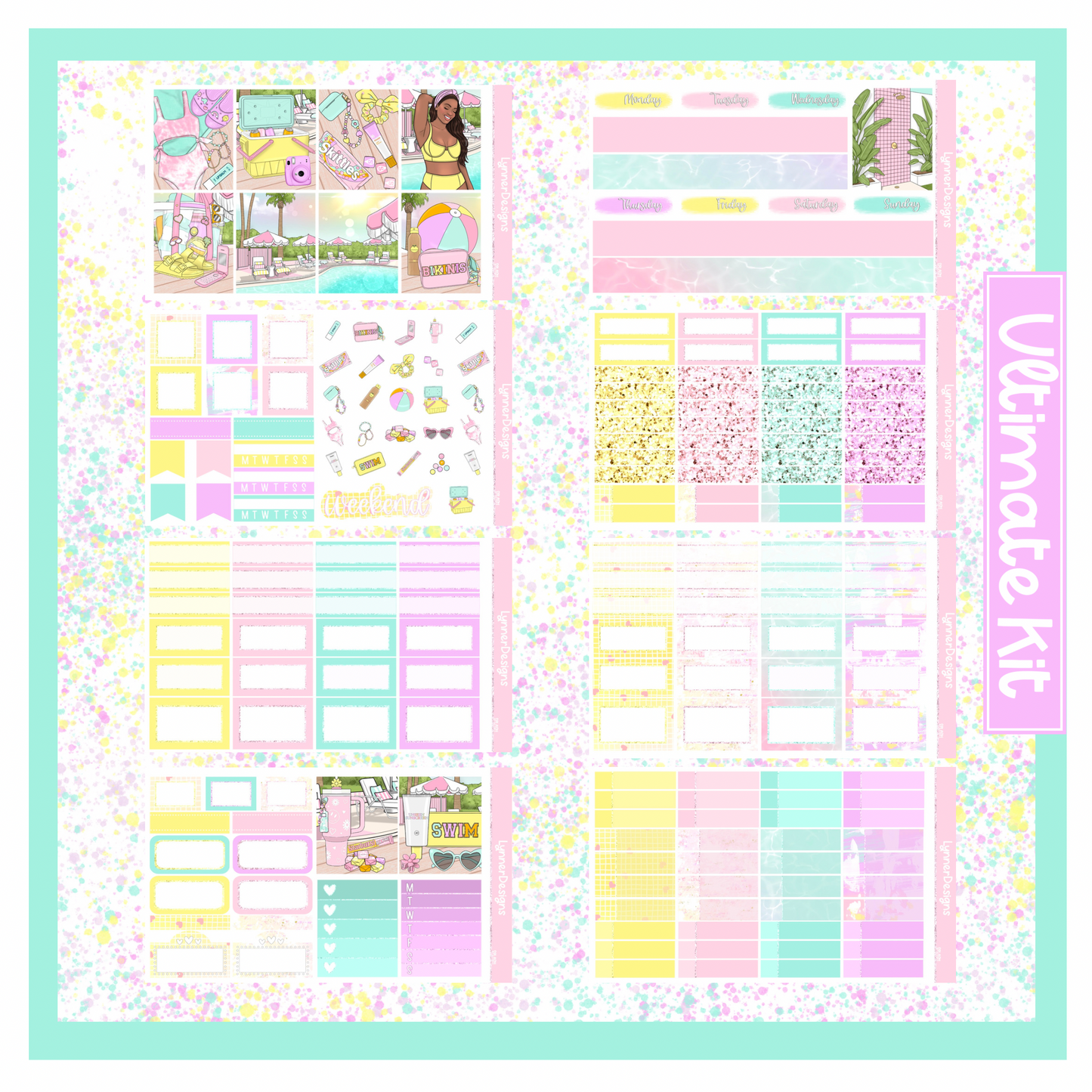 Printable - Splash Weekly Kit