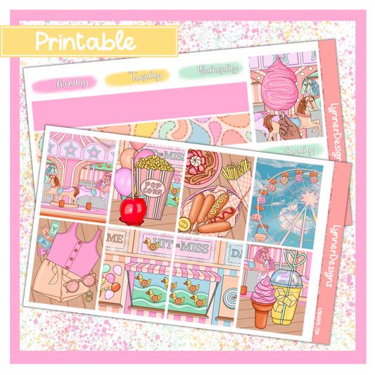 Printable - Carnival Fun Weekly Kit