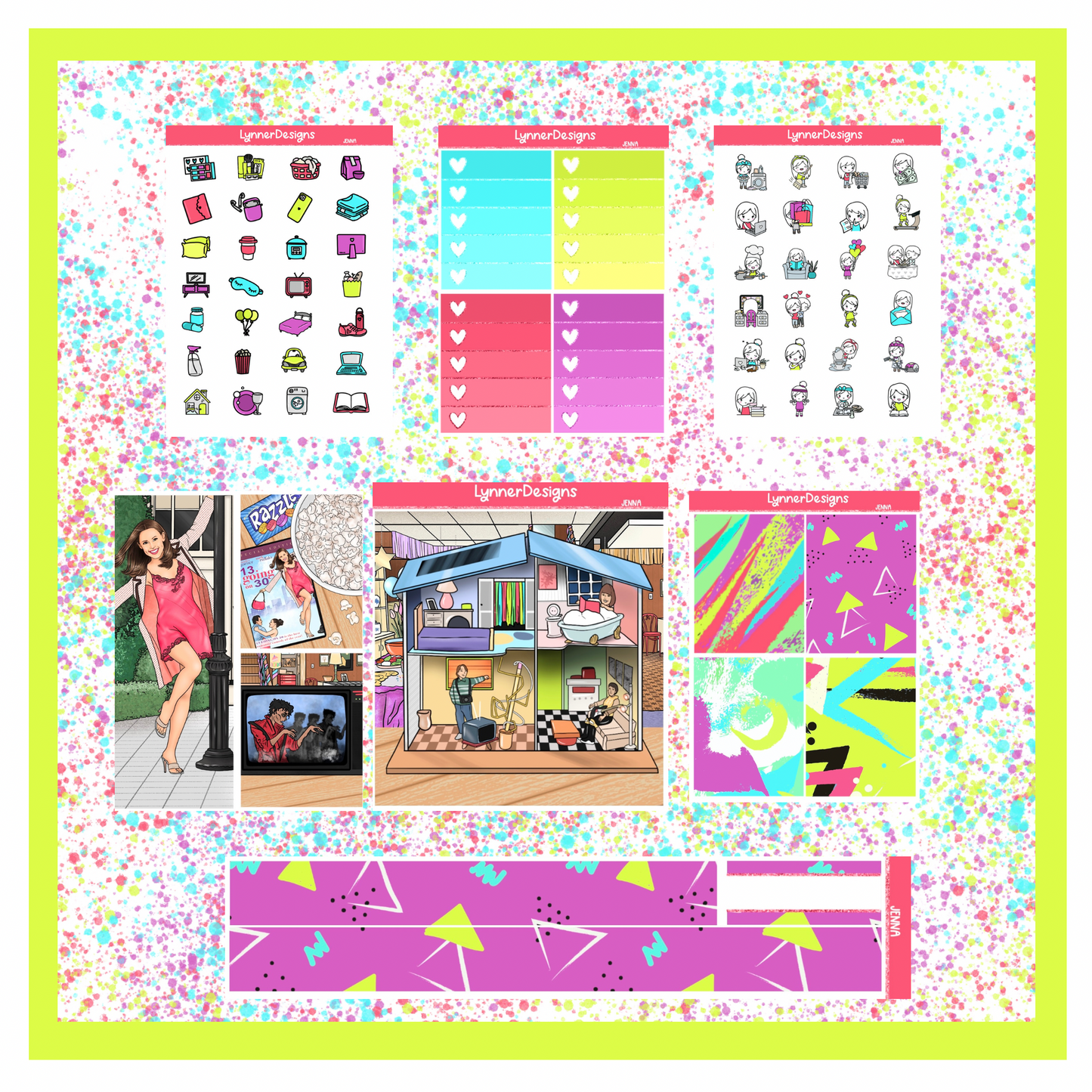 Printable - Jenna Weekly Kit