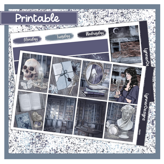 Printable - Haunted Weekly Kit