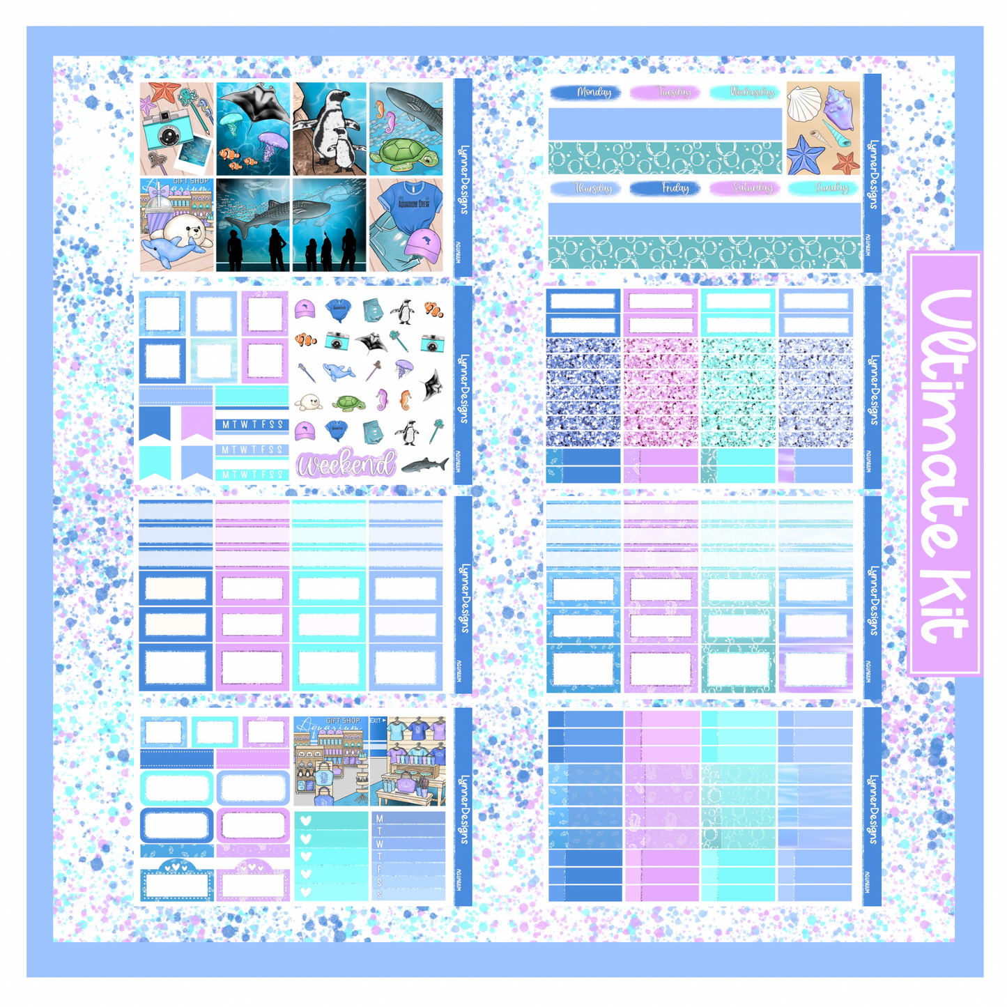 Printable - Aquarium Weekly Kit