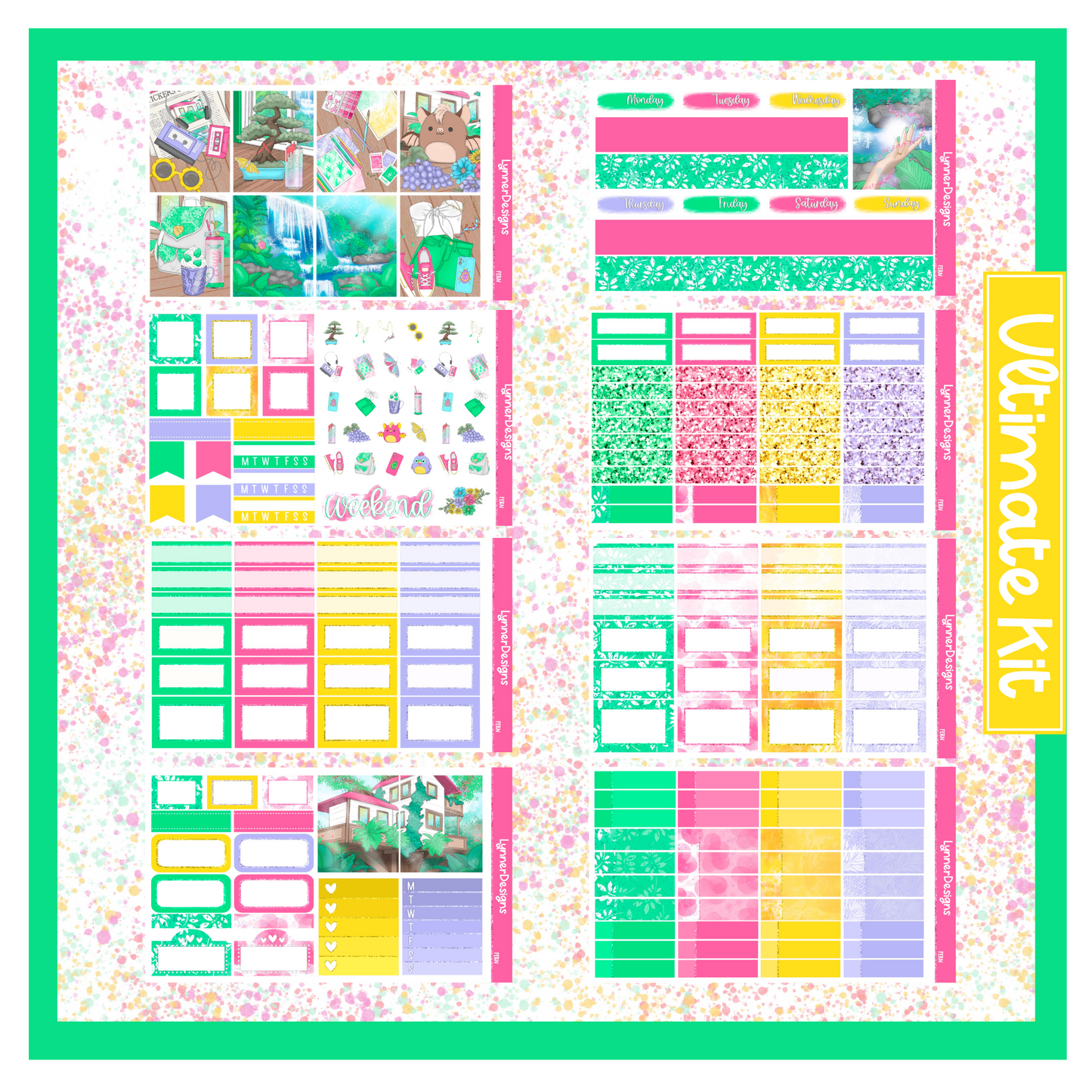 Printable - Fern Weekly Kit