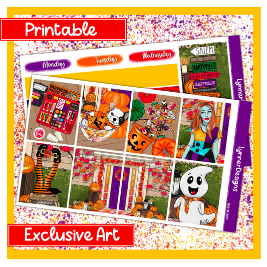 Printable - Trick or Treat Weekly Kit