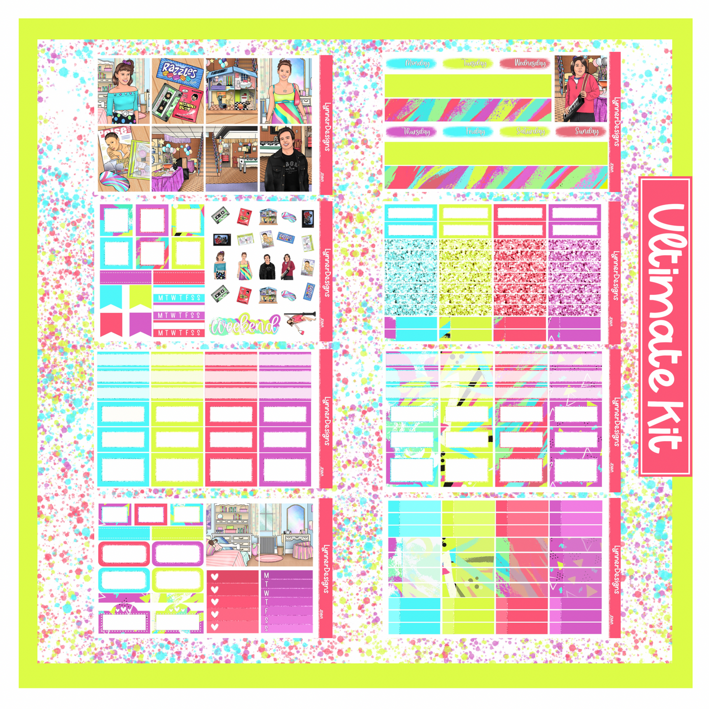 Printable - Jenna Weekly Kit