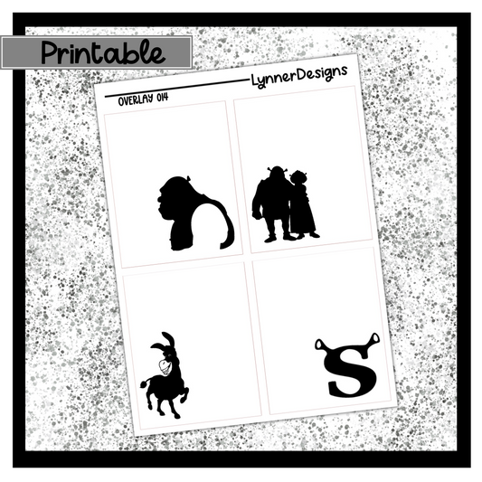 Printable Overlays 014 - The Swamp