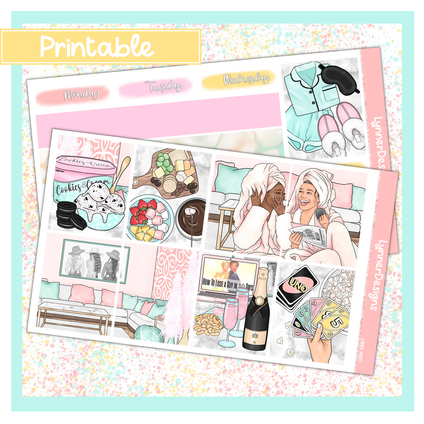 Printable - Ladies Night Weekly Kit