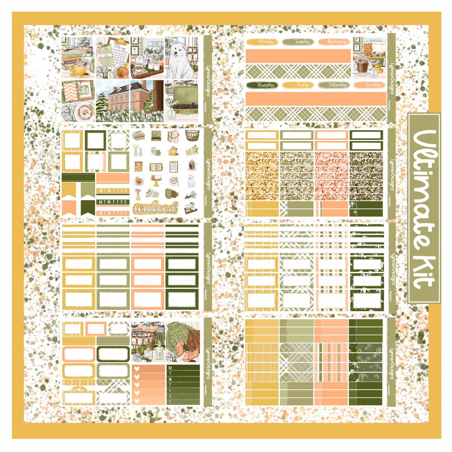 Printable - Snowdrops Weekly Kit