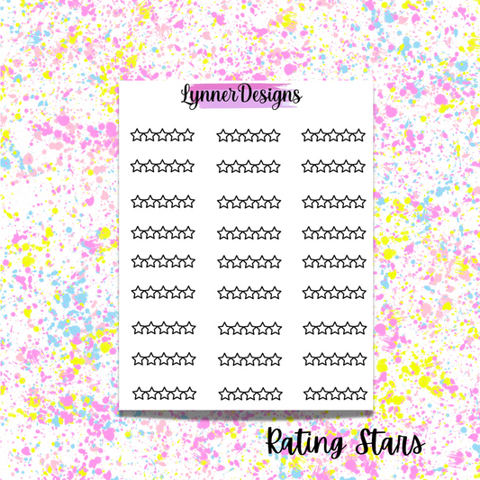 Star Rating Stickers
