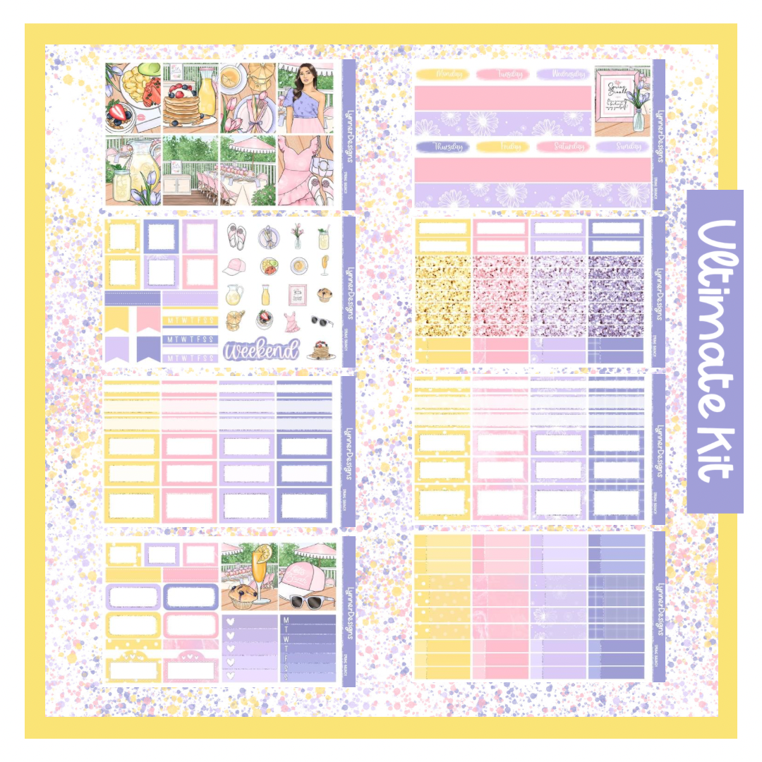 Printable - Spring Brunch Weekly Kit