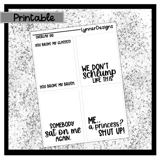 Printable Overlays 012 - Genovia