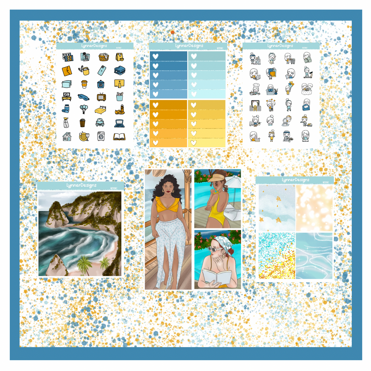 Printable - Resort Weekly Kit