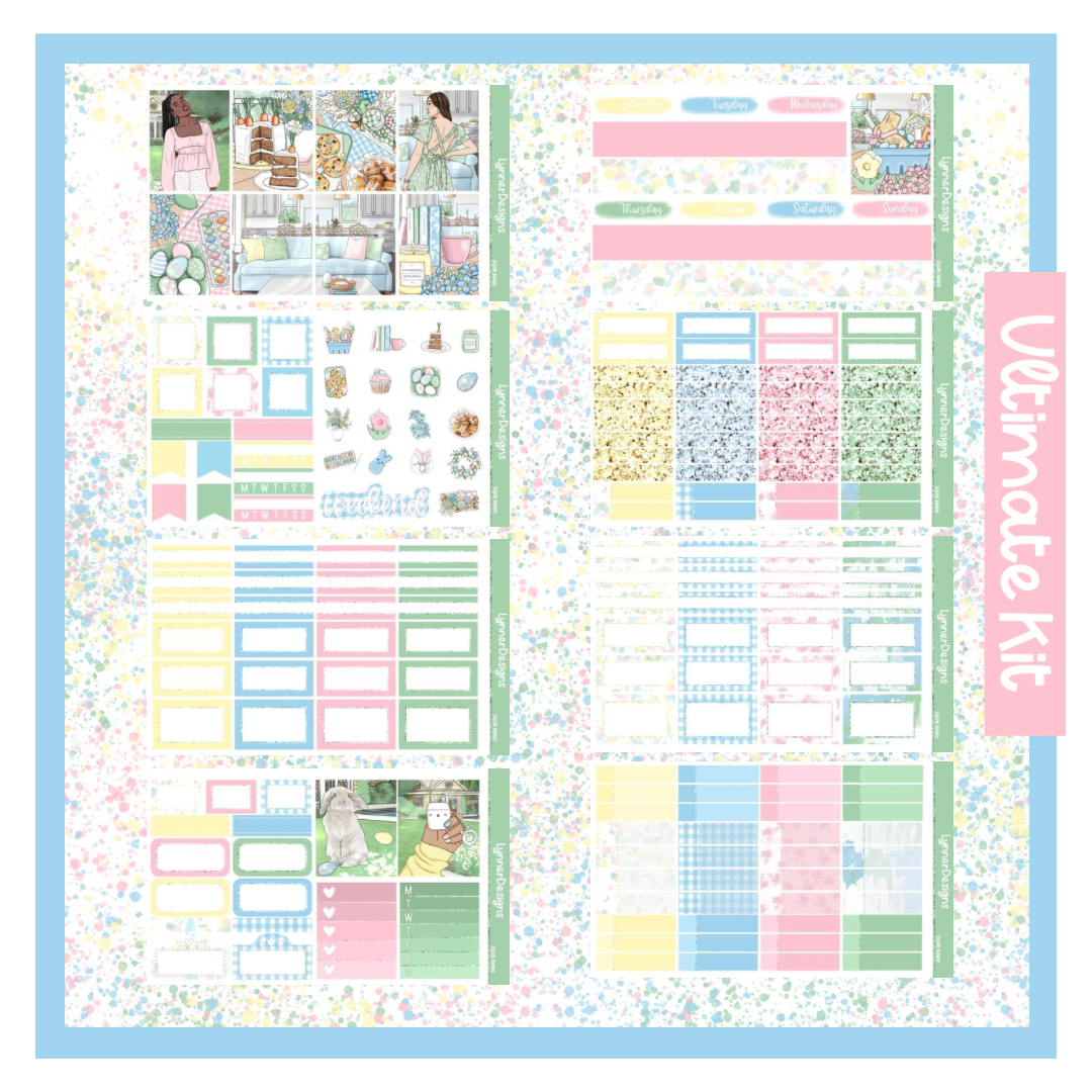 Printable - Sugar Bunny Weekly Kit