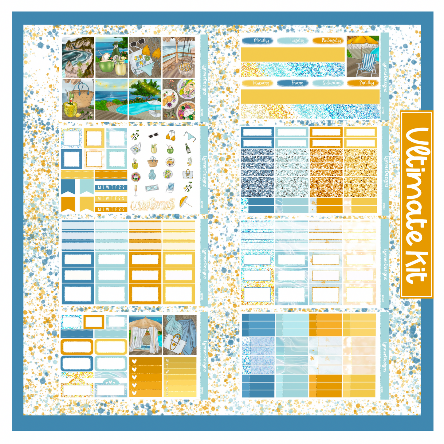 Printable - Resort Weekly Kit